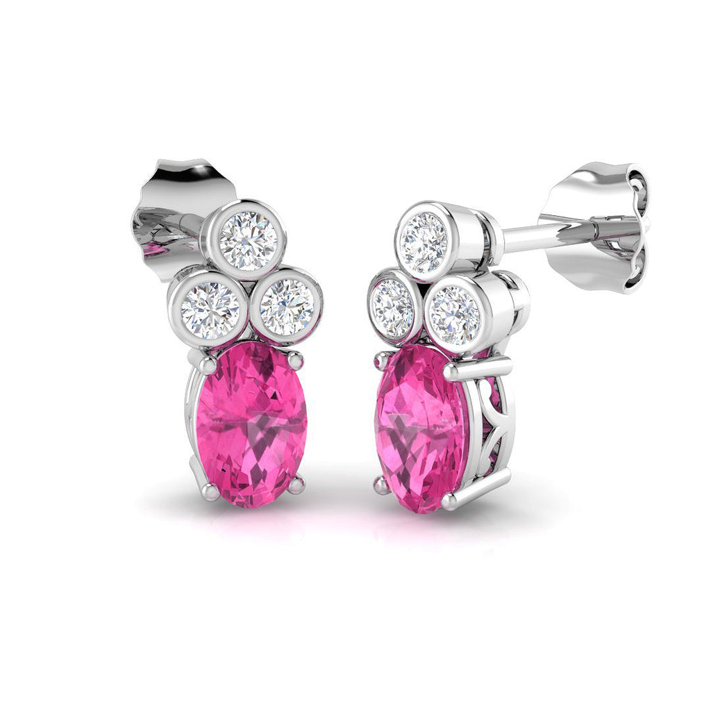 SE5182 — Earrings - 9k White Gold