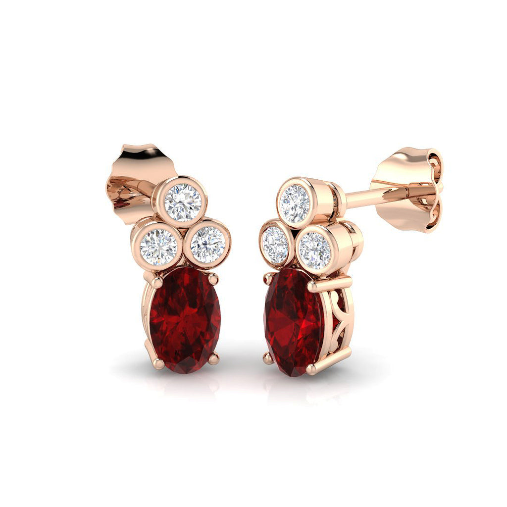 SE5182 — Earrings - 9k Rose Gold