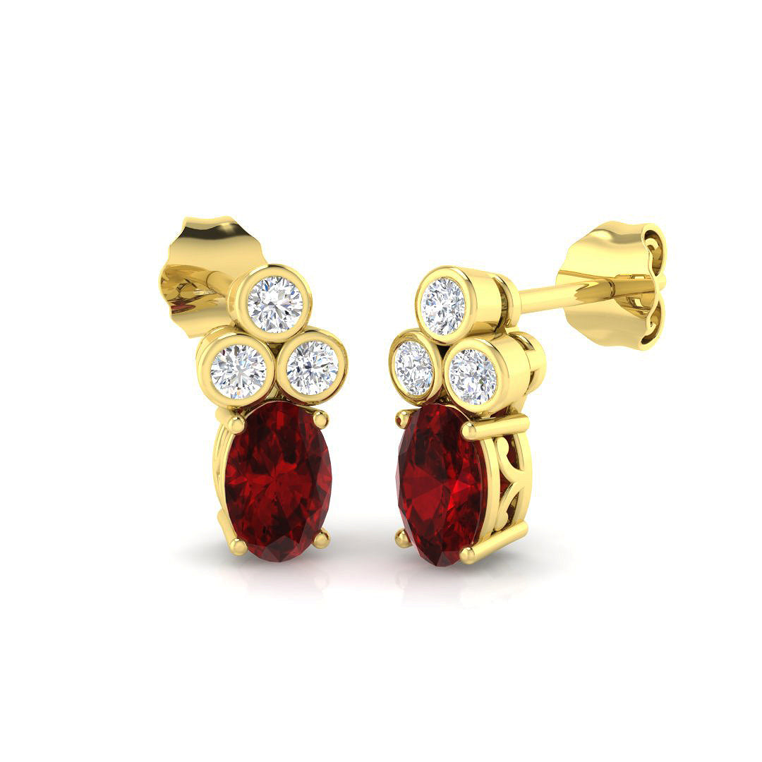 SE5182 — Earrings - 9k Yellow Gold