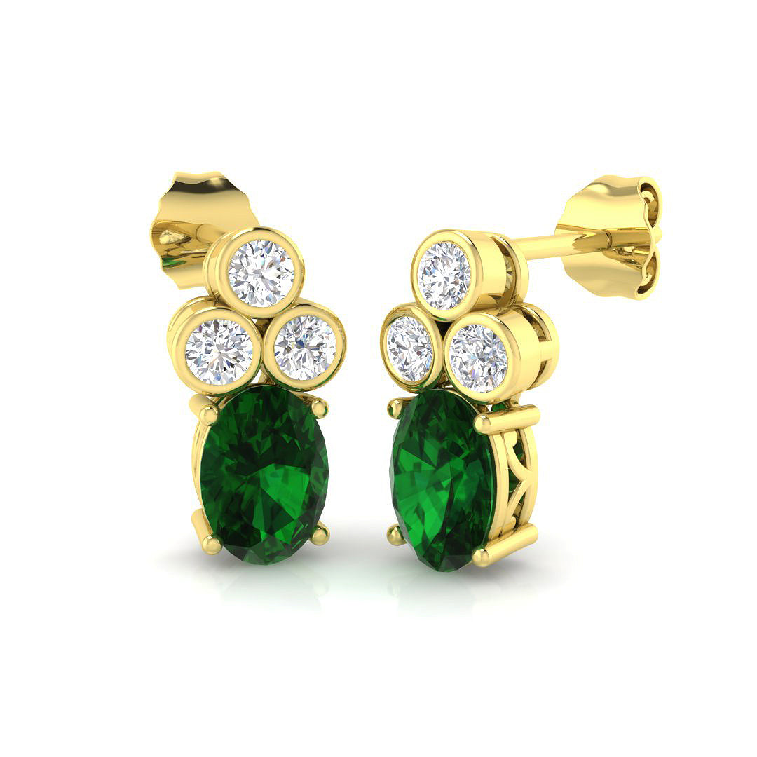 SE5183 — Earrings - 9k Yellow Gold