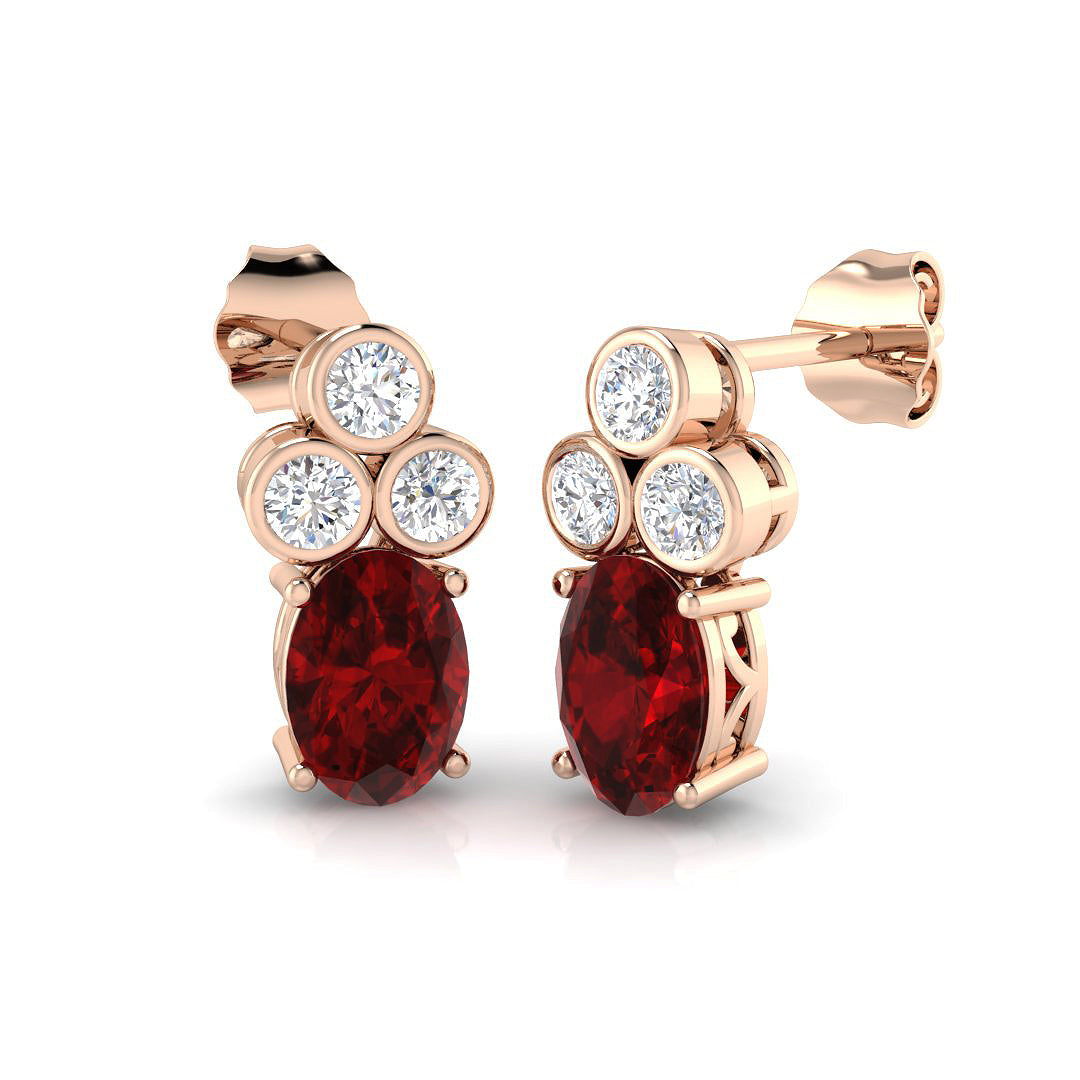 SE5183 — Earrings - 9k Rose Gold