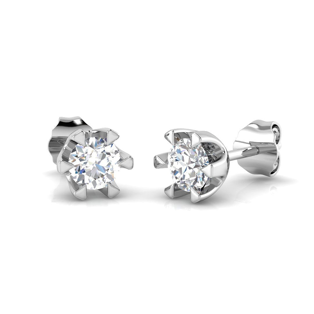 SE5188 — Earrings - 14k White Gold