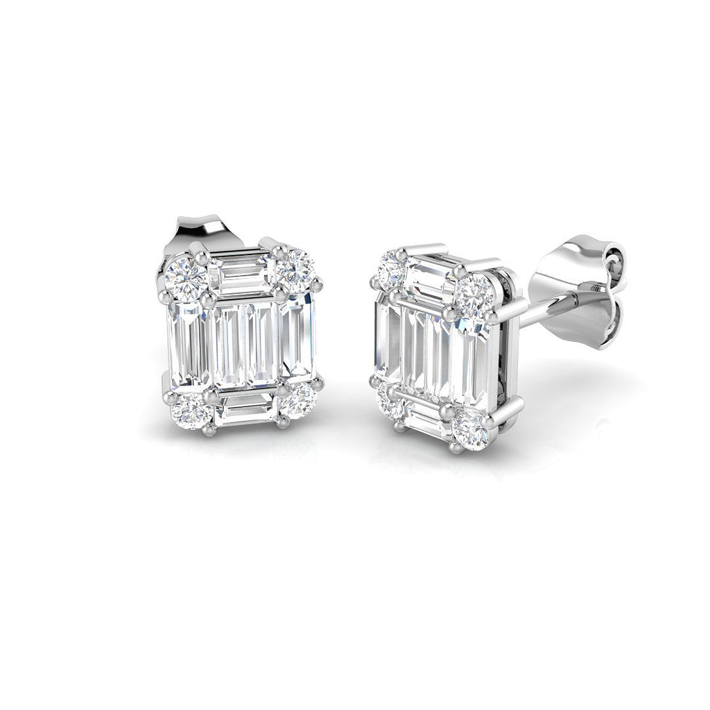 SE5197 — Earrings - 9k White Gold