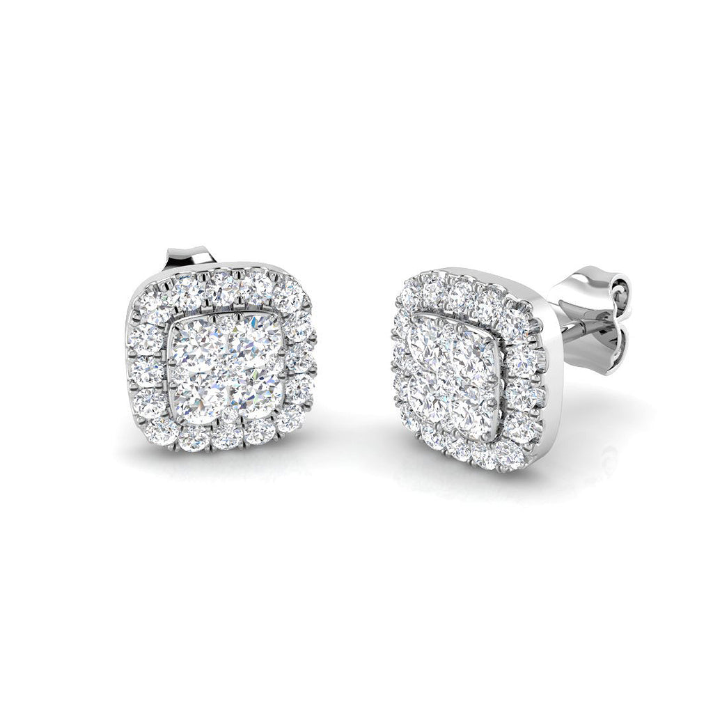 SE5198 — Earrings - 9k White Gold