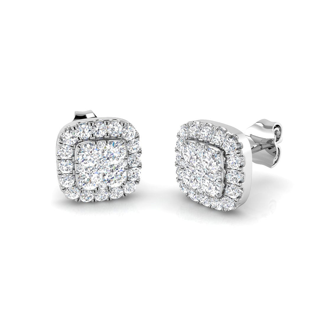 SE5198 — Earrings - 9k White Gold