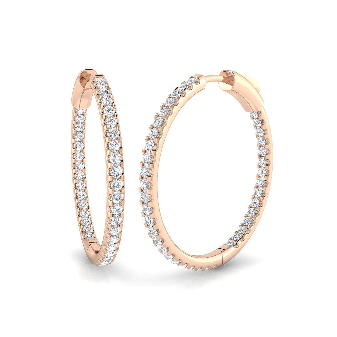 SE5200 — Earrings - 9k Rose Gold