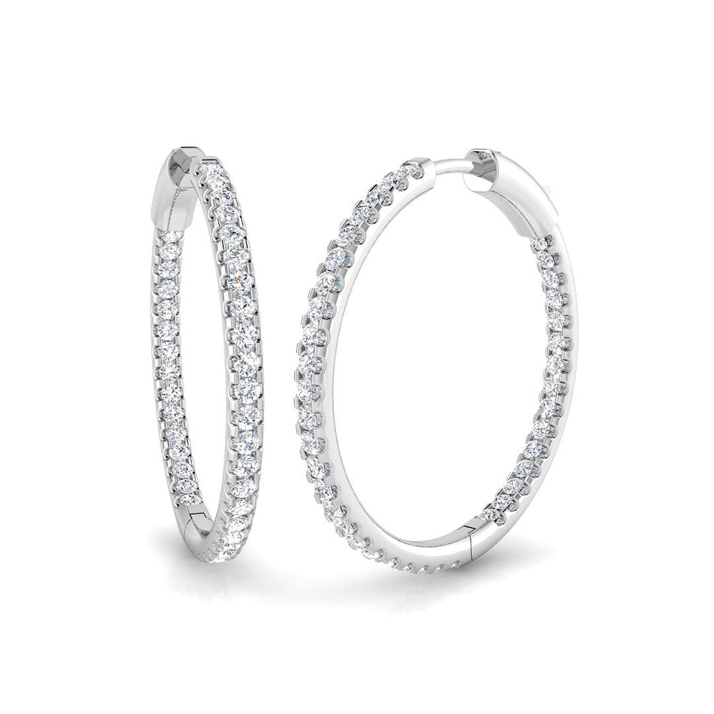 SE5200 — Earrings - 9k White Gold