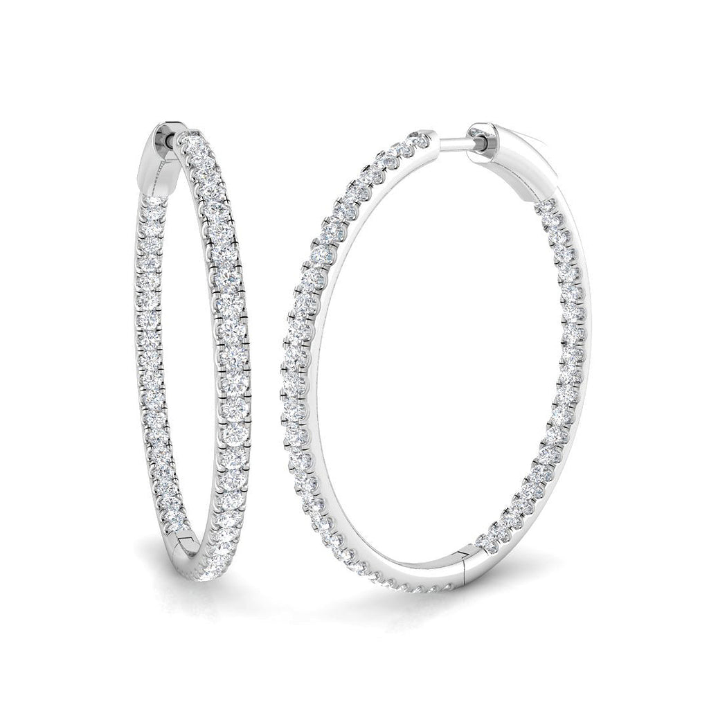 SE5202 — Earrings - 9k White Gold