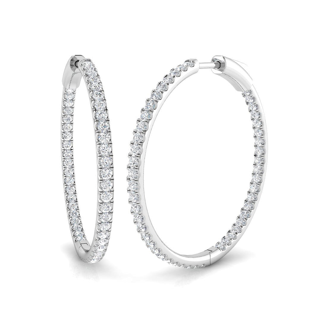 SE5202 — Earrings - 9k White Gold