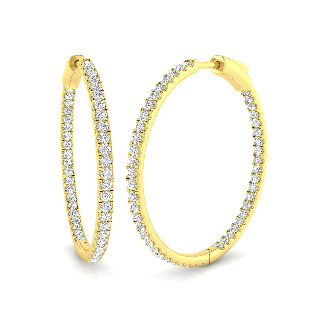 SE5202 — Earrings - 9k Yellow Gold