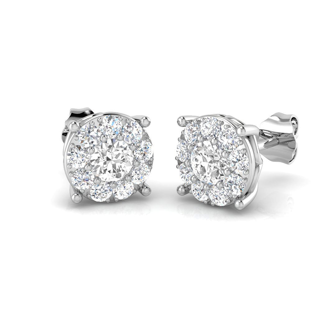 SE5207 — Earrings - 9k White Gold