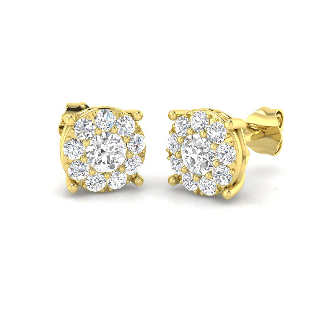 SE5207 — Earrings - 9k Yellow Gold