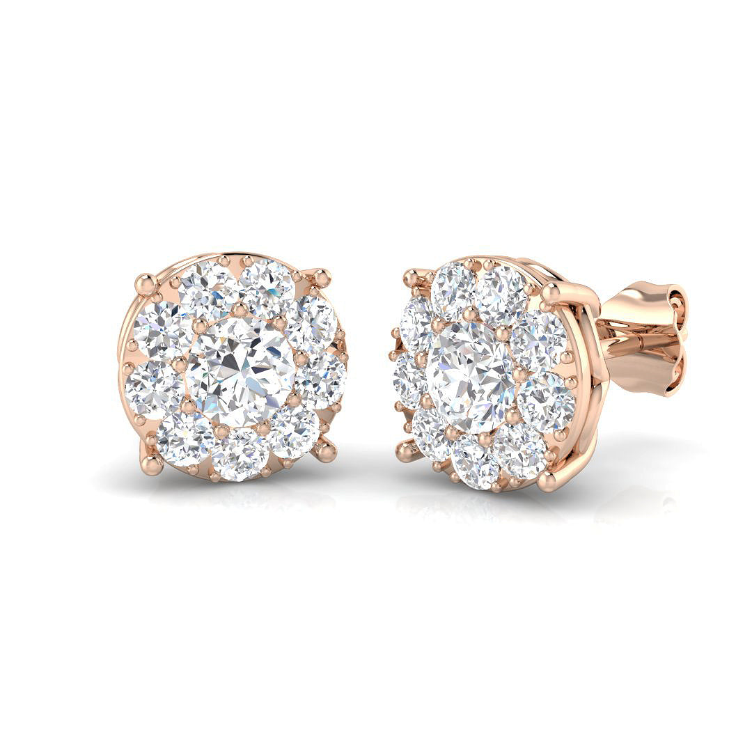 SE5208 — Earrings - 9k Rose Gold