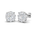 SE5208 — Earrings - 9 KT White Gold