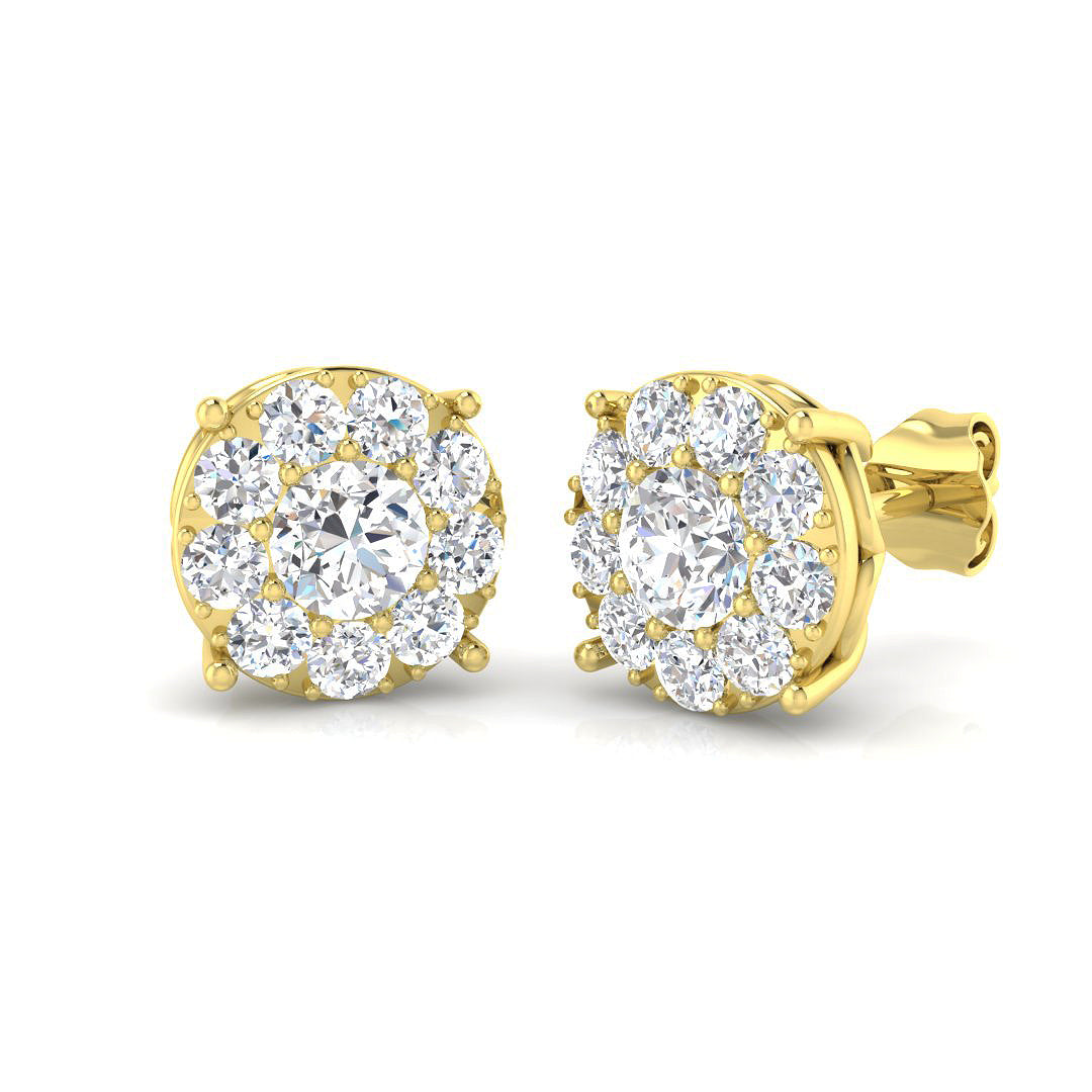 SE5208 — Earrings - 9k Yellow Gold