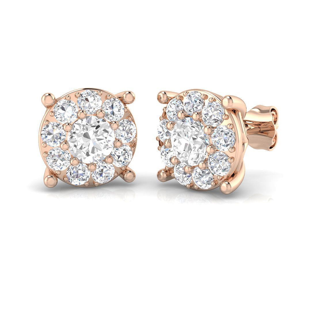 SE5211 — Earrings - 9k Rose Gold