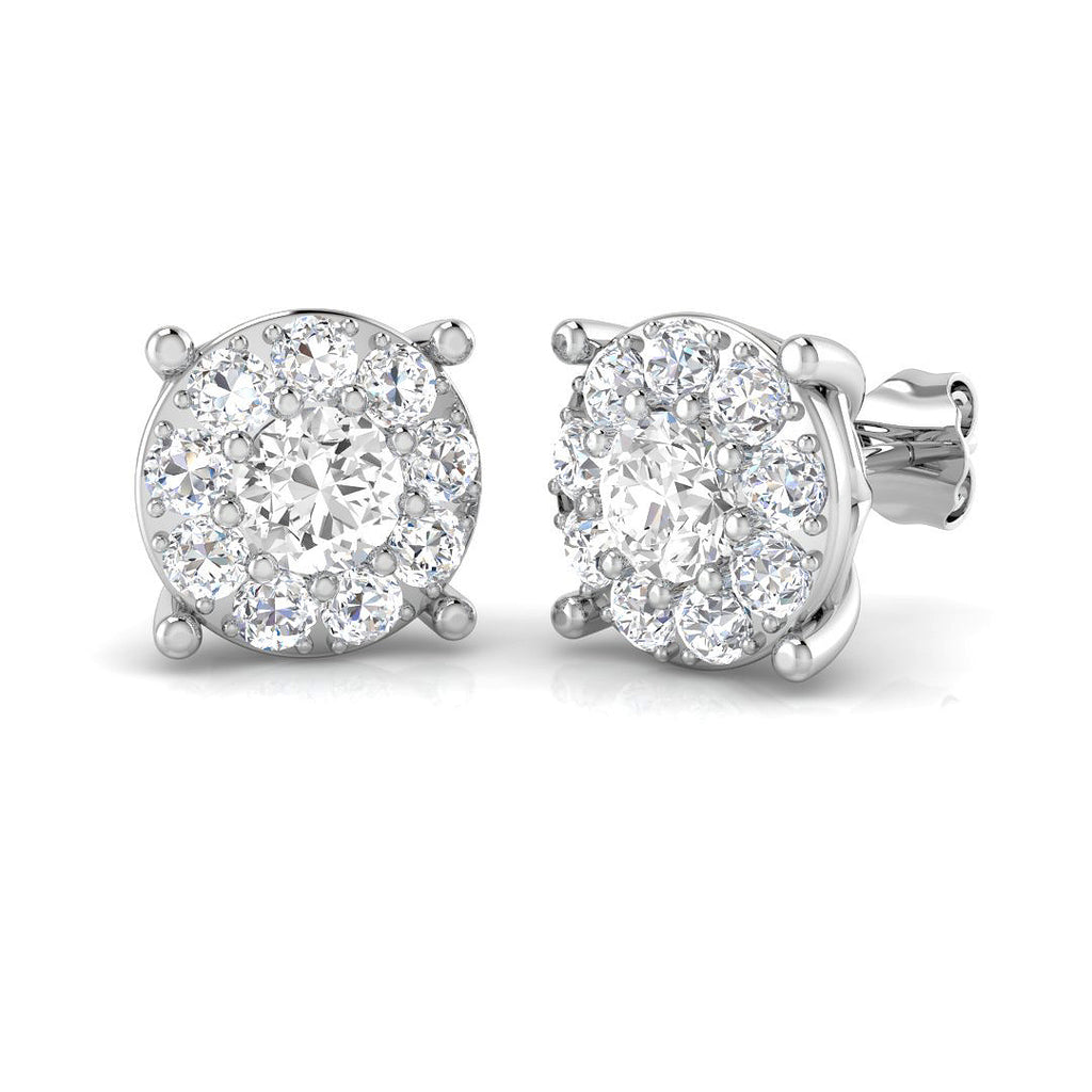 SE5211 — Earrings - 9k White Gold