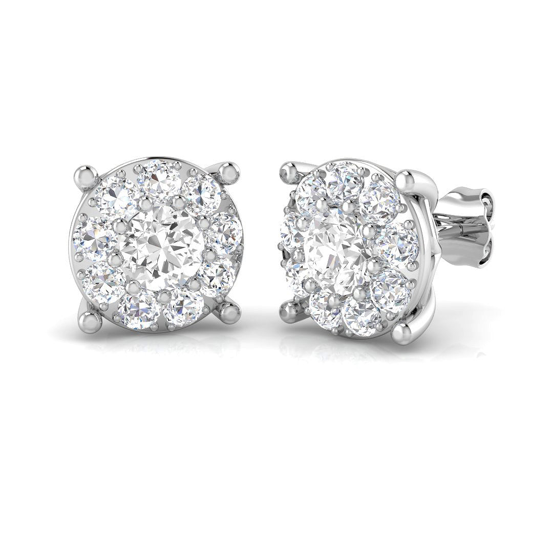 SE5211 — Earrings - 9k White Gold