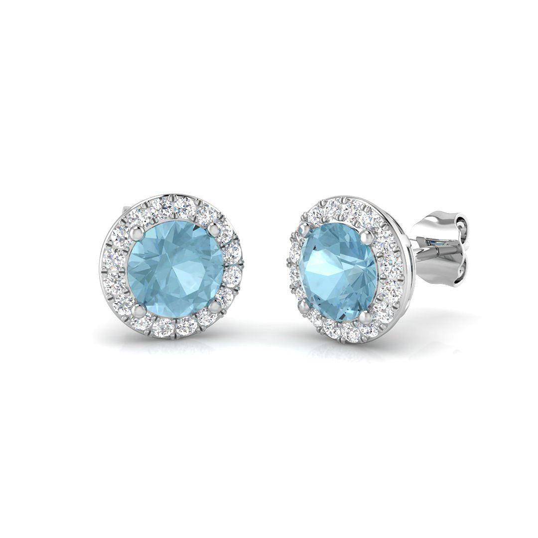 SE5218A — Earrings - 9k White Gold