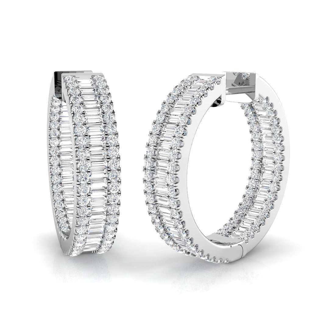 SE5229 — Earrings - 9k White Gold