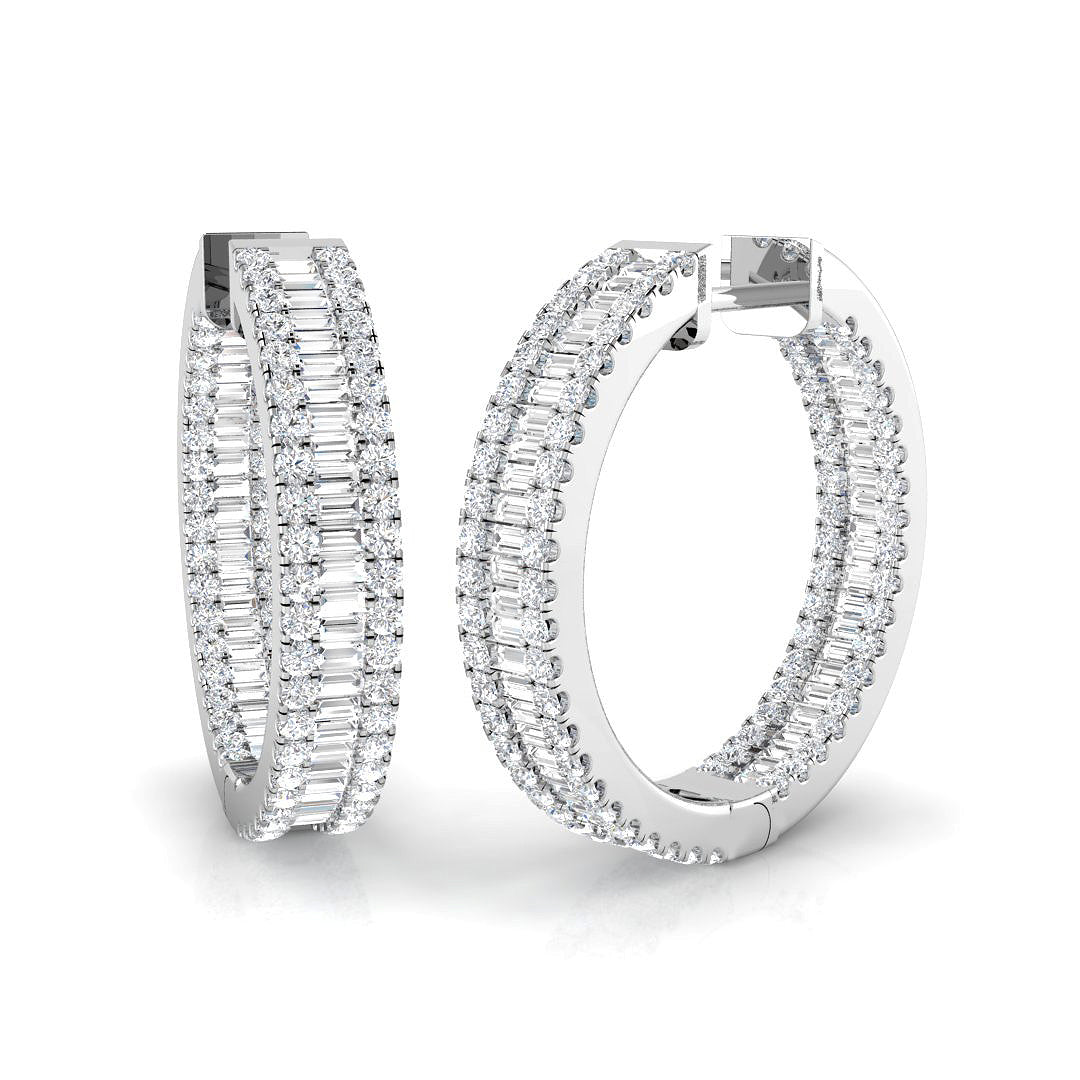 SE5230 — Earrings - 9k White Gold