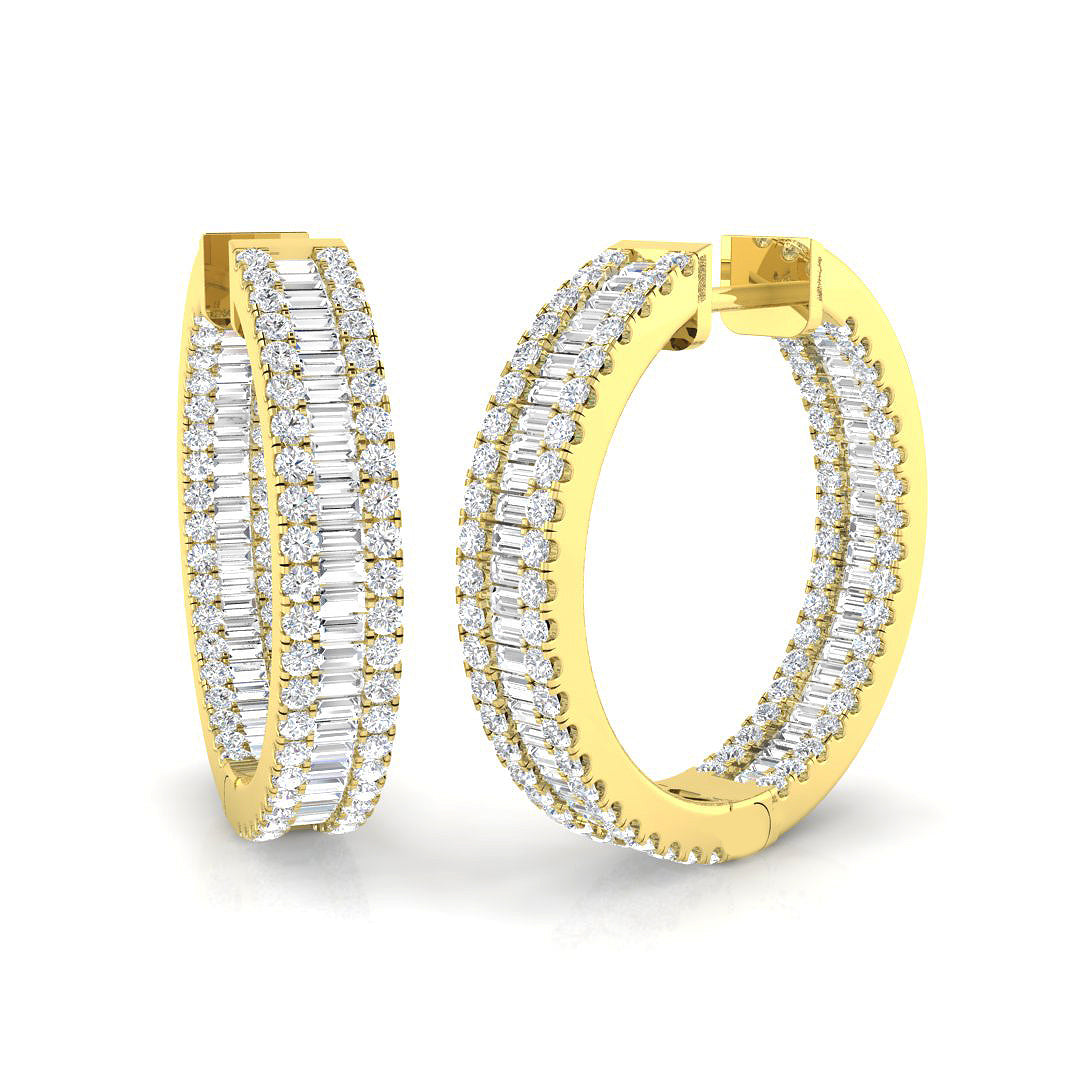 SE5230 — Earrings - 9k Yellow Gold