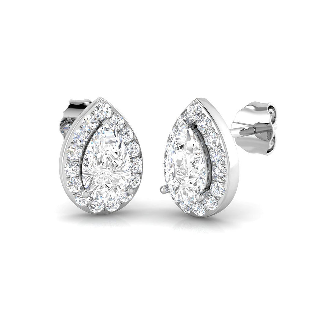 SE5234 — Earrings - 9k White Gold