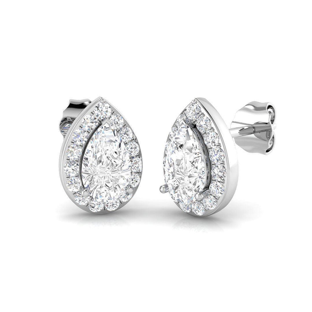 SE5234 — Earrings - 9k White Gold
