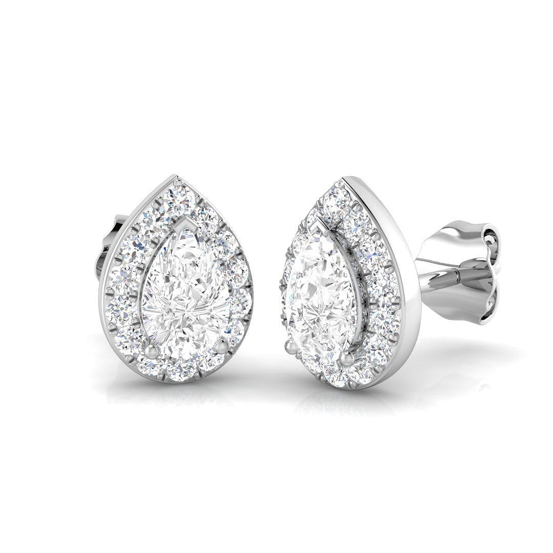 SE5236 — Earrings - 9k White Gold