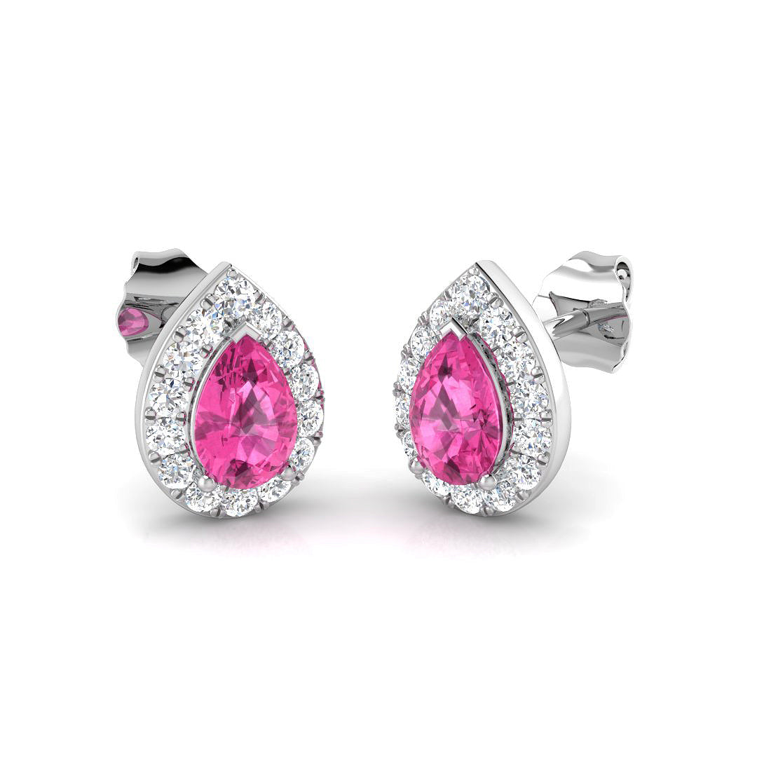 SE5239 — Earrings - 9k White Gold