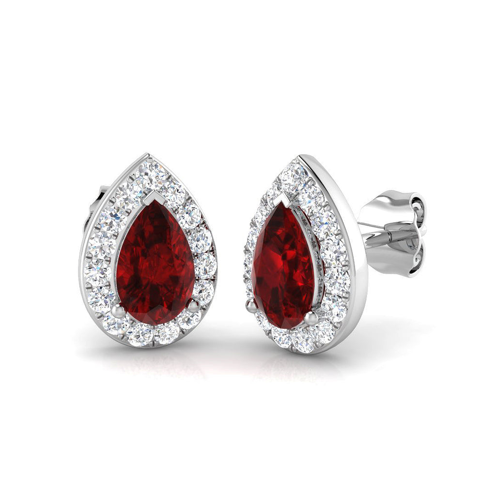 SE5240 — Earrings - 9k White Gold