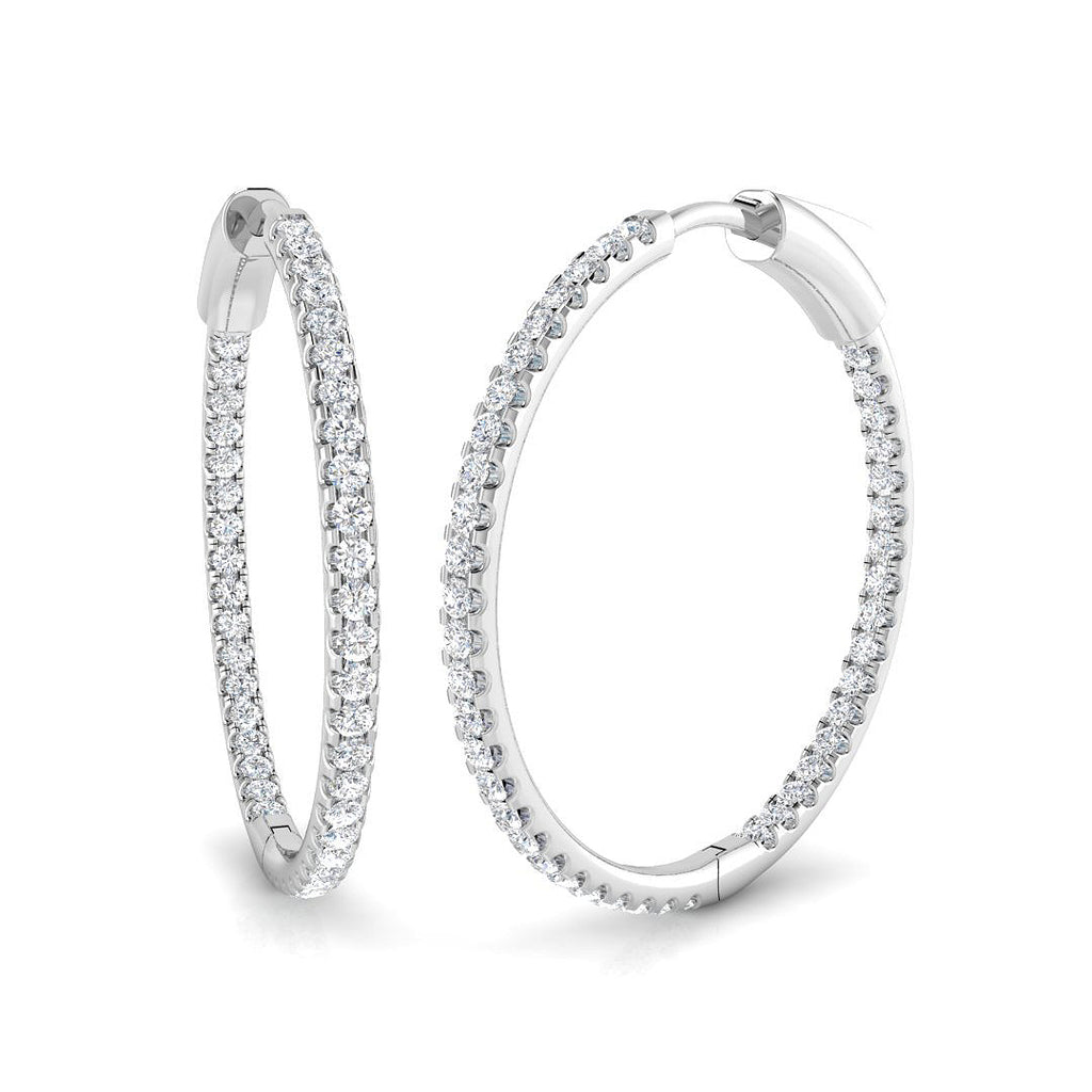 SE5250 — Earrings - 9k White Gold