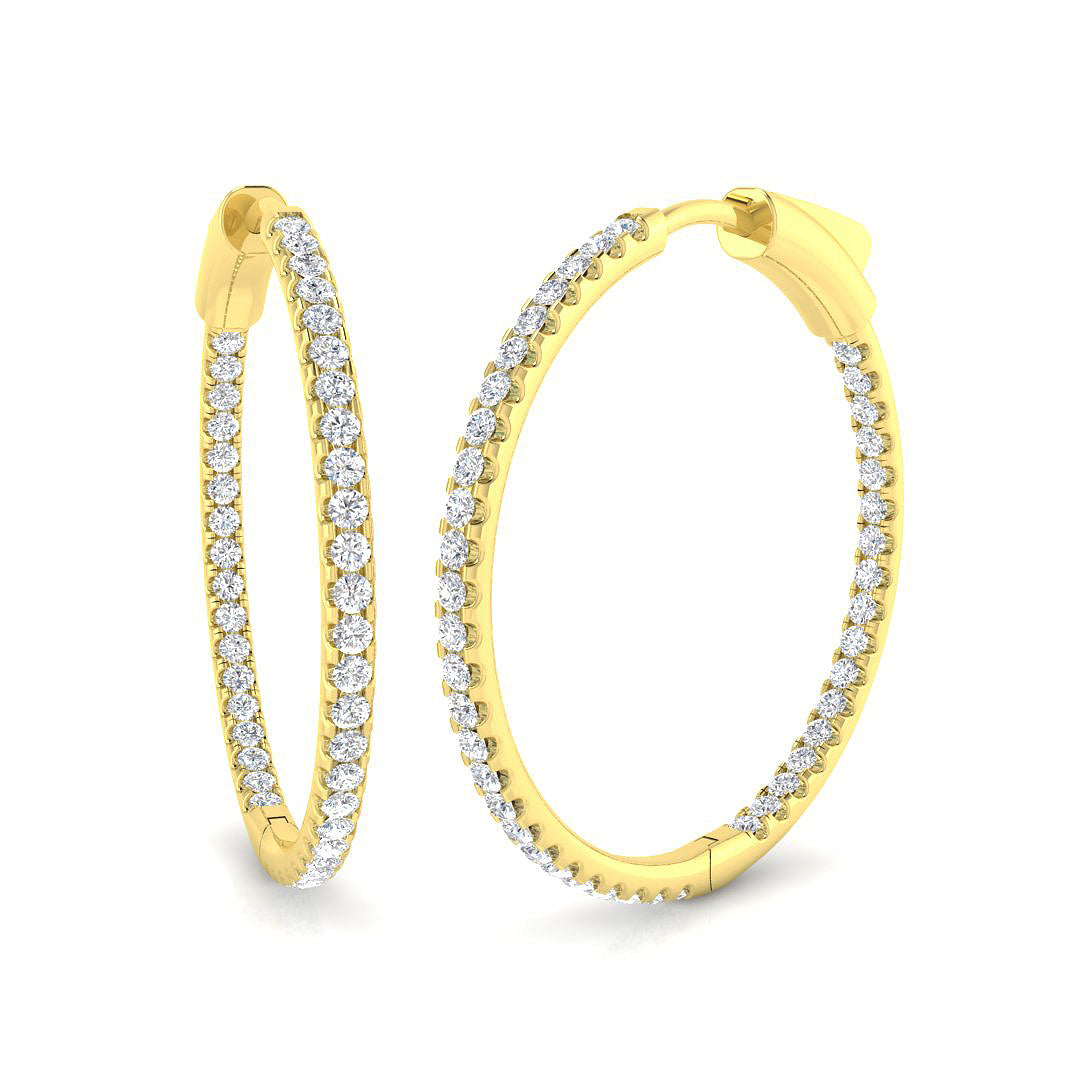 SE5250 — Earrings - 9k Yellow Gold