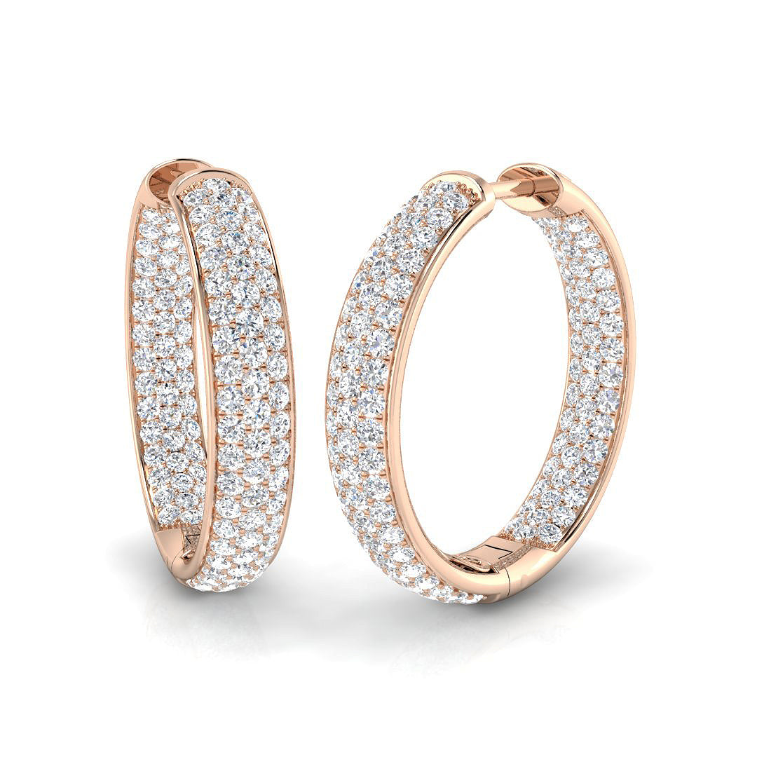 SE5252 — Earrings - 9k Rose Gold