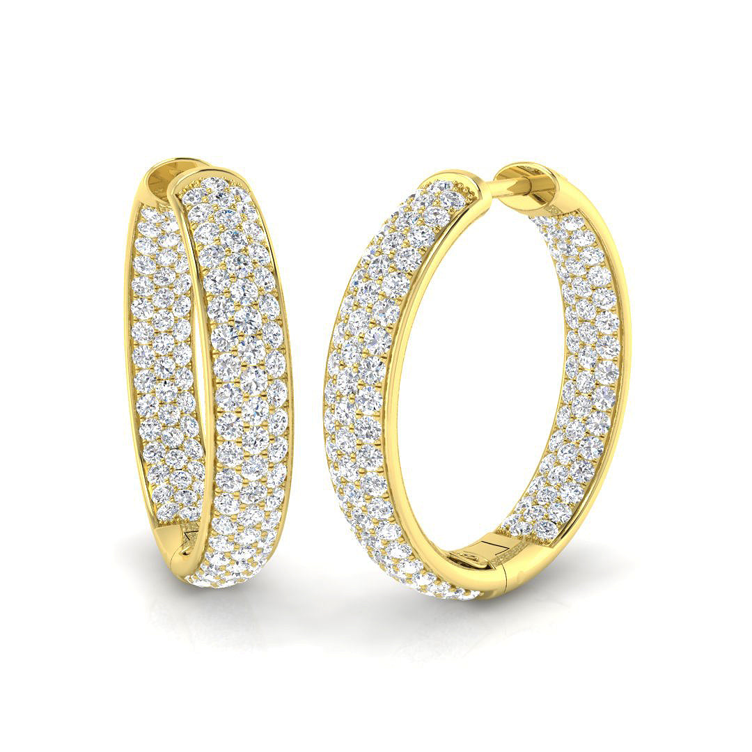 SE5252 — Earrings - 9k Yellow Gold