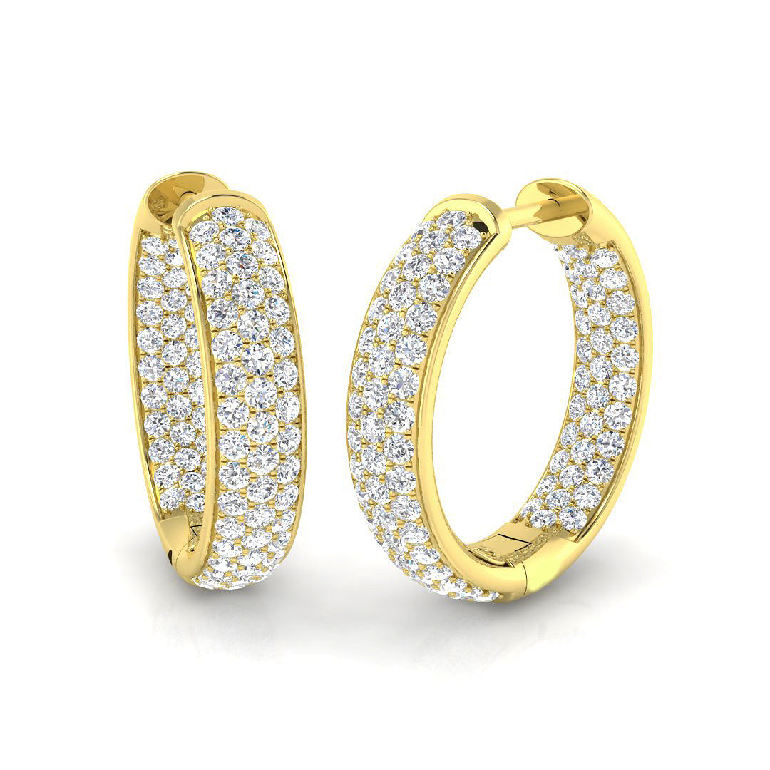 SE5253 — Earrings - 9k Yellow Gold