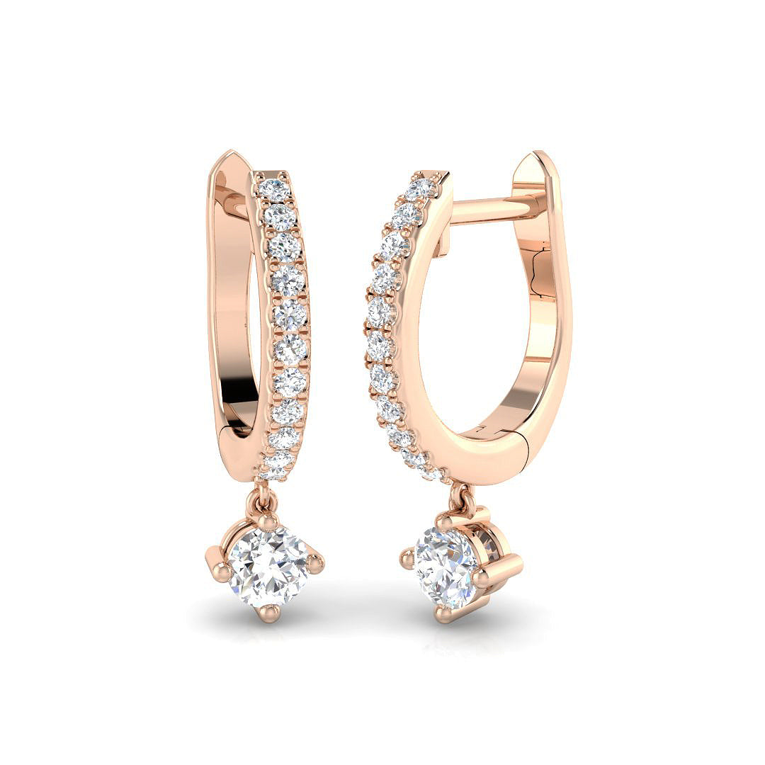 SE5260 — Earrings - 9k Rose Gold