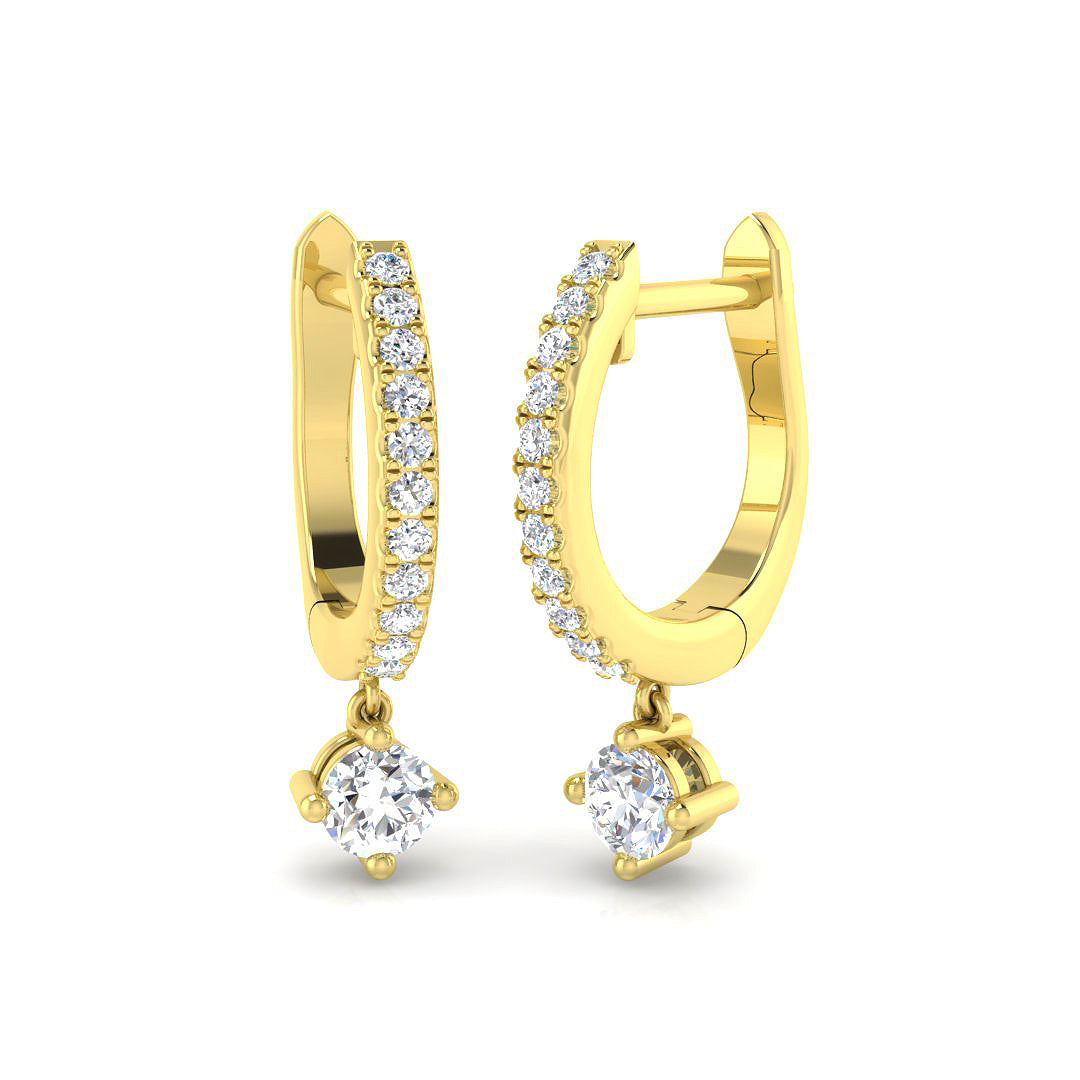 SE5260 — Earrings - 9k Yellow Gold