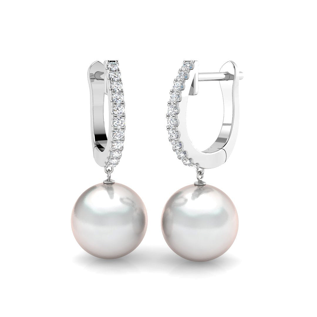SE5261 — Earrings - 9k White Gold