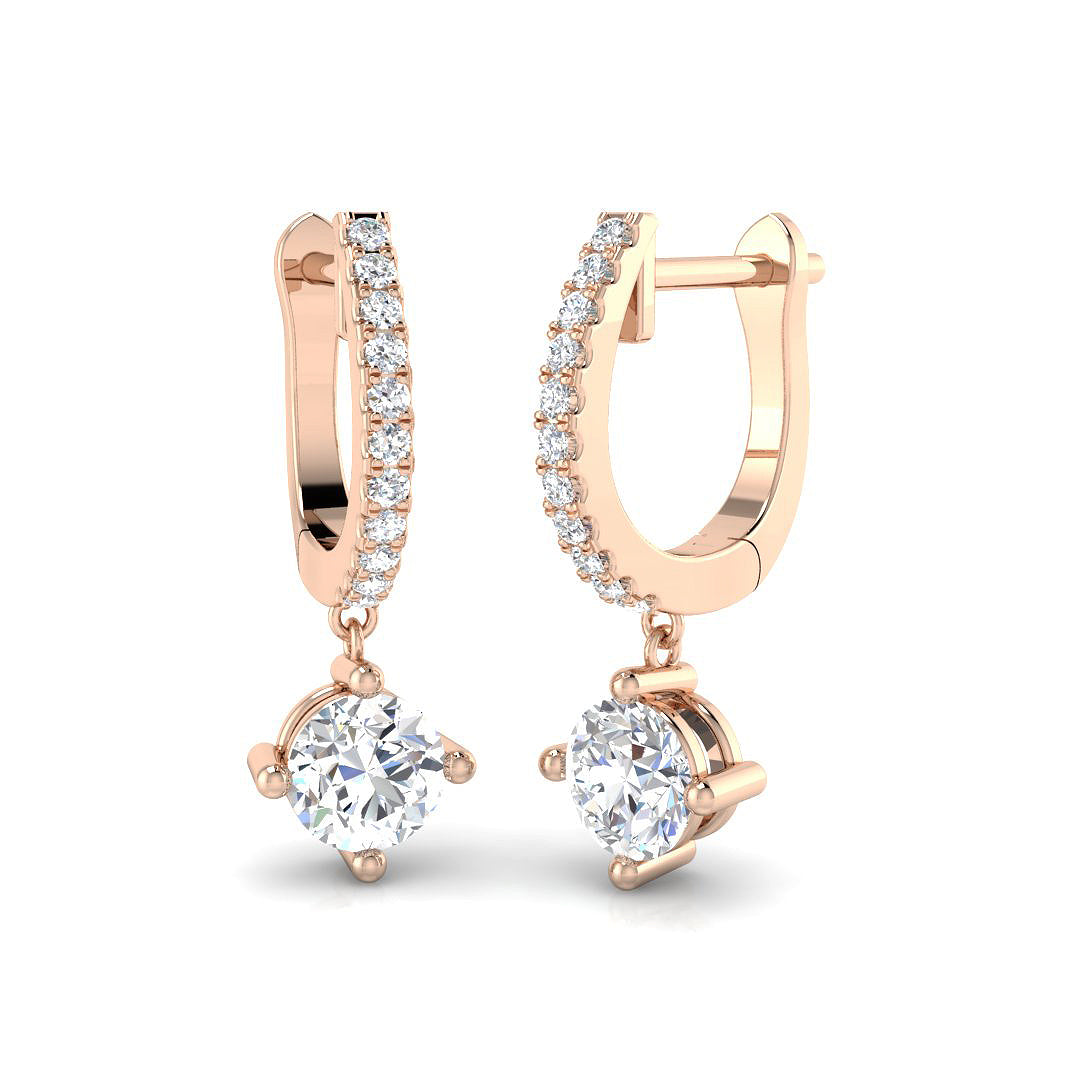 SE5261 — Earrings - 9k Rose Gold