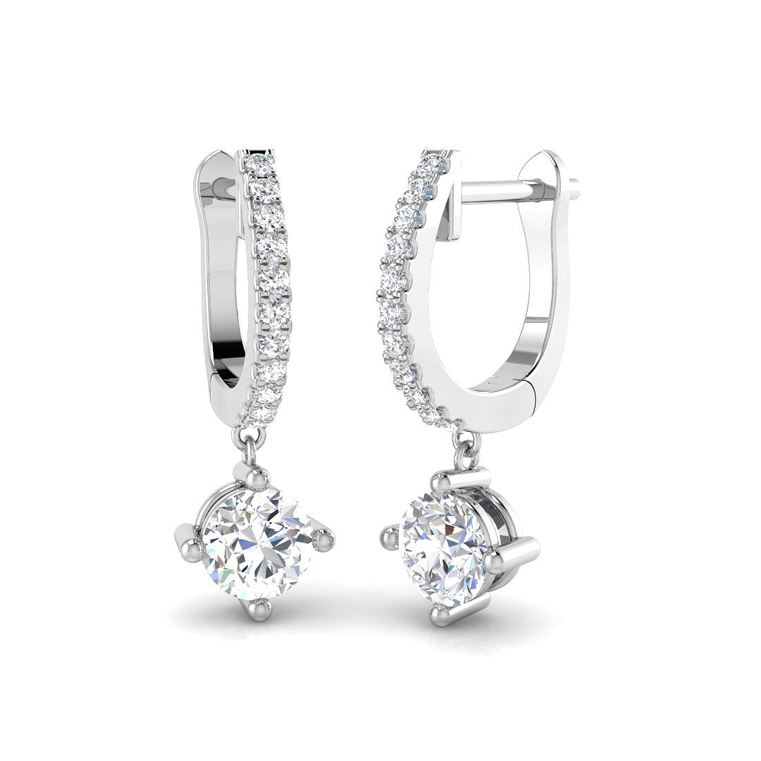 SE5261 — Earrings - 9k White Gold
