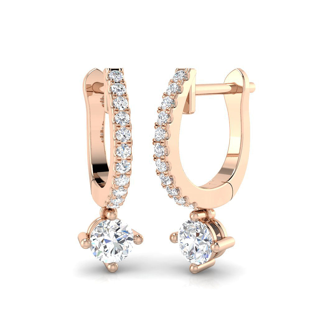SE5262 — Earrings - 9k Rose Gold