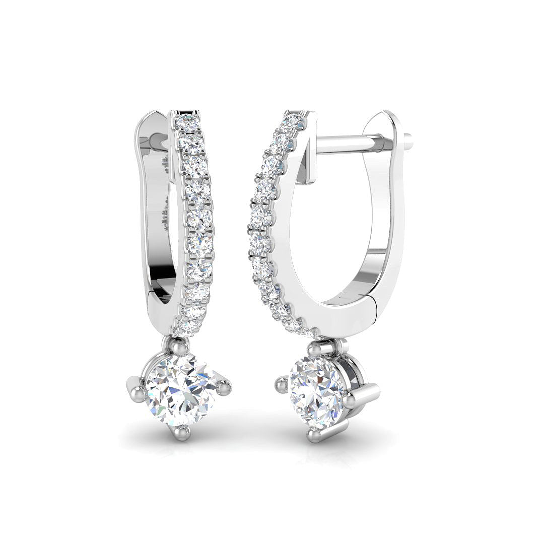 SE5262 — Earrings - 9k White Gold