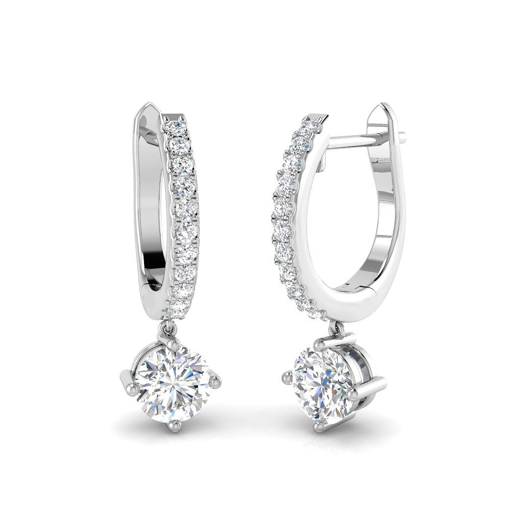SE5263 — Earrings - 9k White Gold