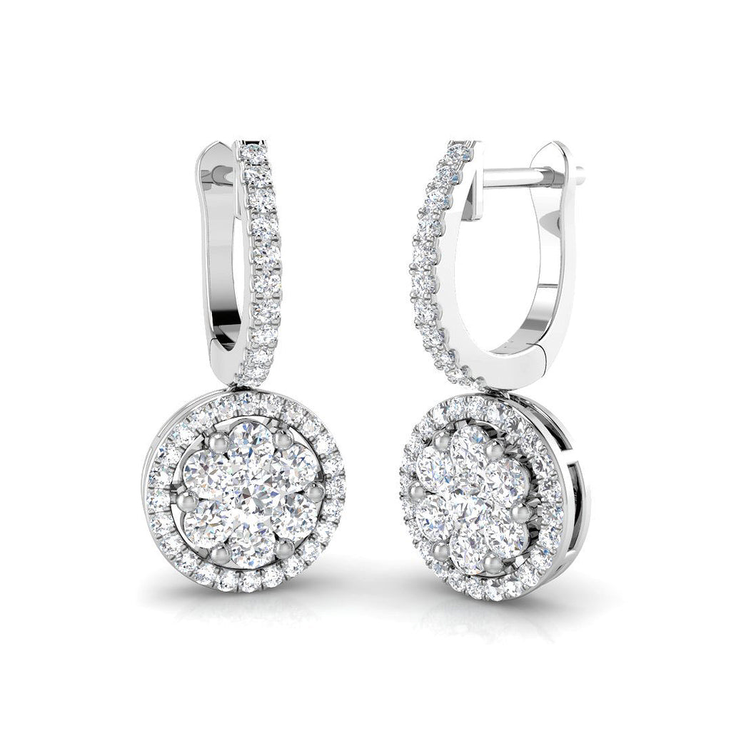 SE5264 — Earrings - 9k White Gold