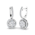 SE5264 — Earrings - 9k White Gold