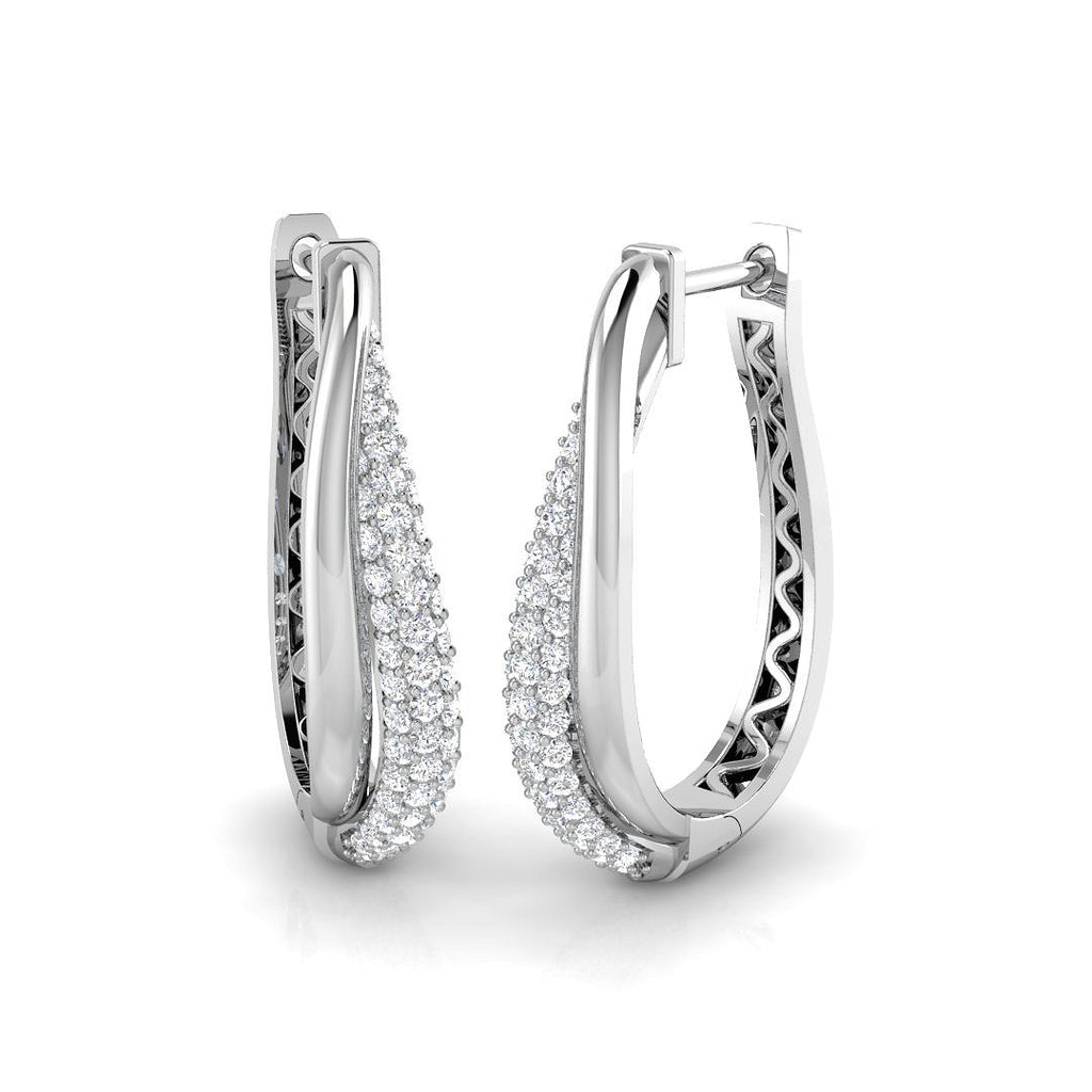 SE5265 — Earrings - 9k White Gold