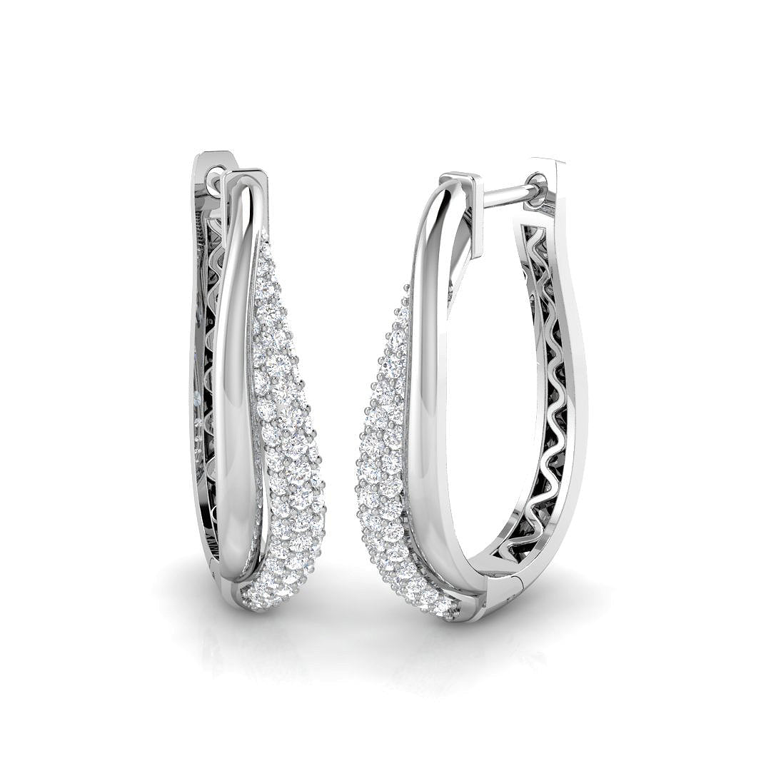 SE5265 — Earrings - 9k White Gold