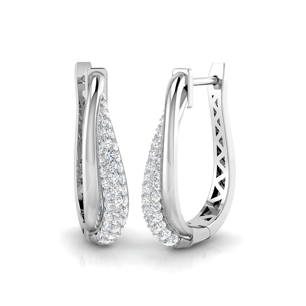 SE5266 — Earrings - 9k White Gold