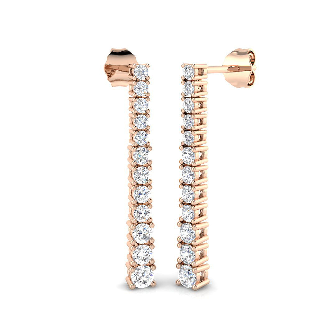 SE5275 — Earrings - 9k Rose Gold